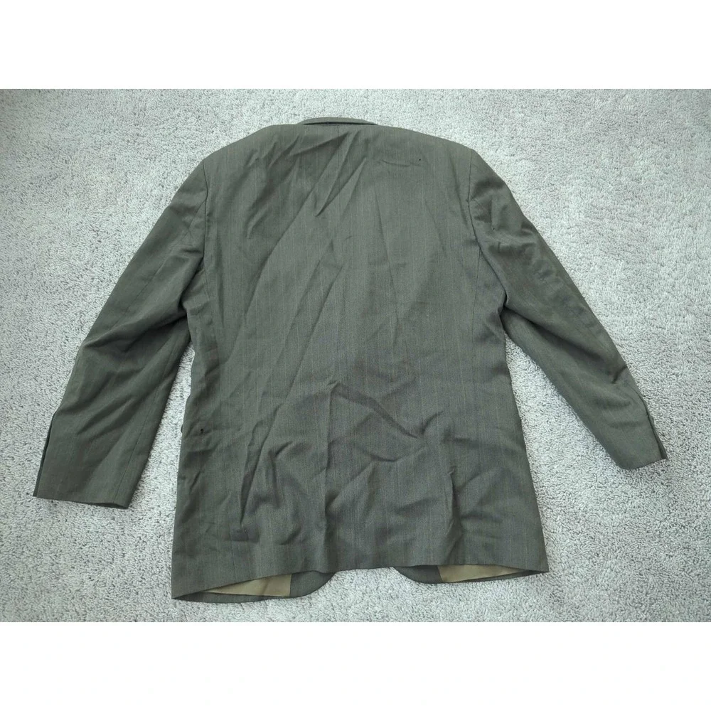 Vintage Pierre Balman Blazer Coat‎ Mens Pure Wool Made in USA *FLAW* AS IS